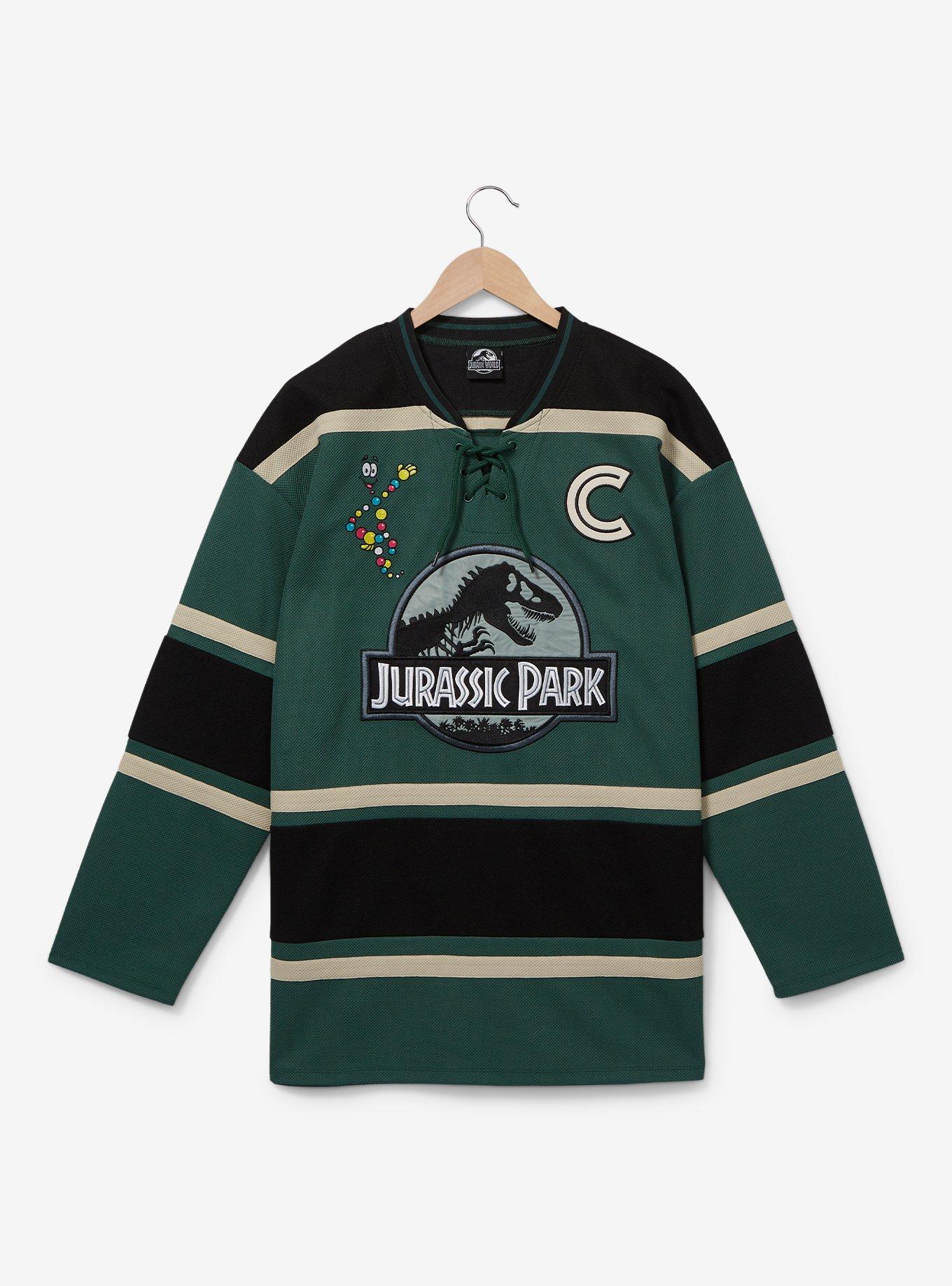 Jurassic Park Logo Hockey Jersey BoxLunch Exclusive BoxLunch