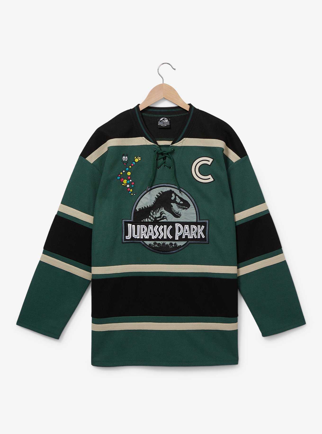 Jurassic Park Logo Hockey Jersey - BoxLunch Exclusive, , hi-res