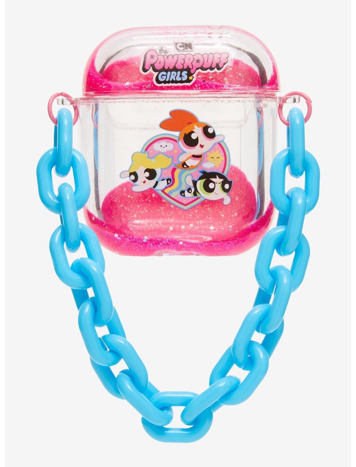 The Powerpuff Girls Liquid Glitter Wireless Earbud Case Cover, , hi-res