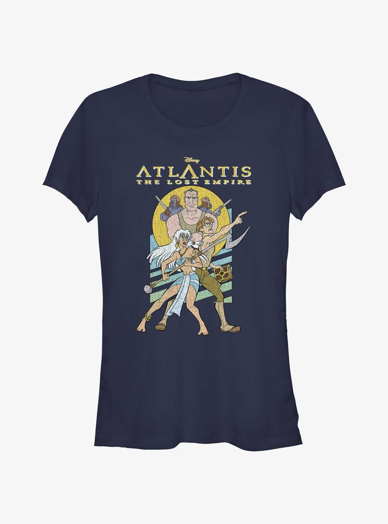 Disney Atlantis: The Lost Empire Protectors Kida and Milo Girls T-Shirt