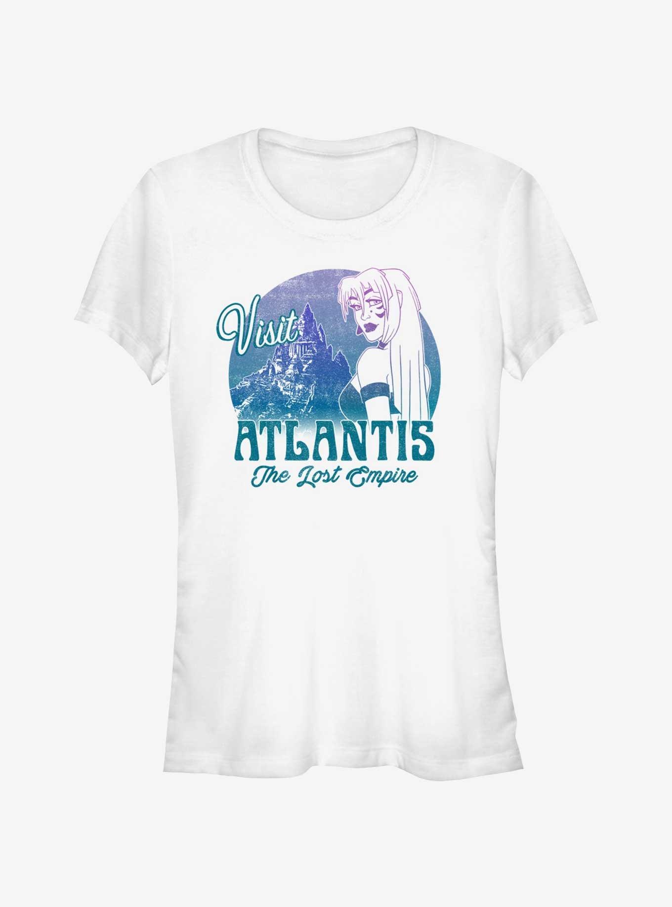 Disney Atlantis: The Lost Empire Visit Atlantis Girls T-Shirt, WHITE, hi-res