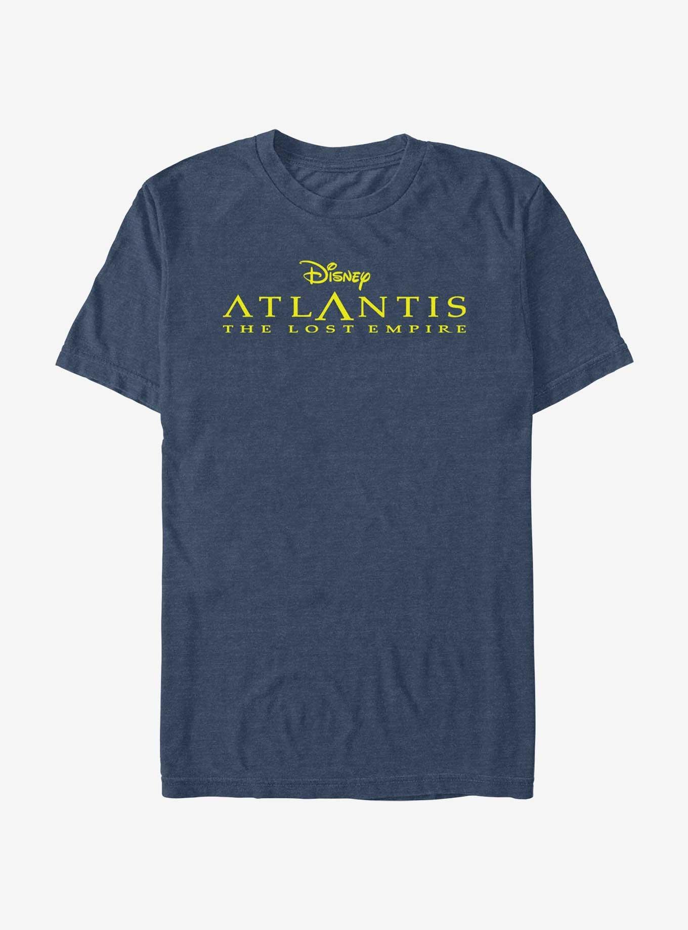 Disney Atlantis: The Lost Empire Logo T-Shirt, NAVY HTR, hi-res