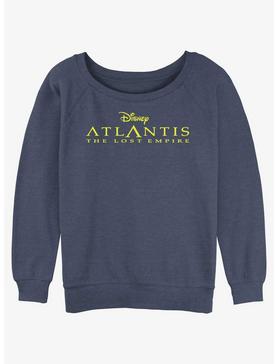 Disney Atlantis: The Lost Empire Logo Girls Slouchy Sweatshirt, , hi-res