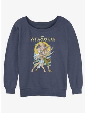 Disney Atlantis: The Lost Empire Protectors Kida and Milo Girls Slouchy Sweatshirt, , hi-res