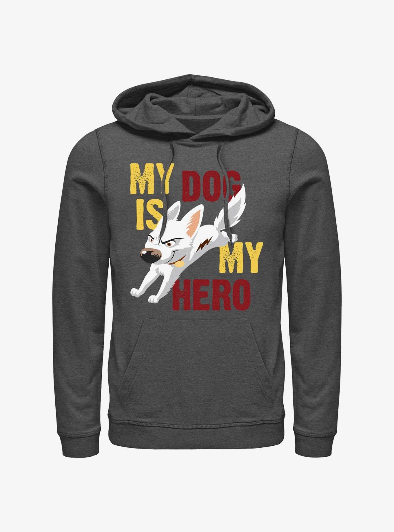 Disney Bolt My Dog Is My Hero Hoodie, CHAR HTR, hi-res
