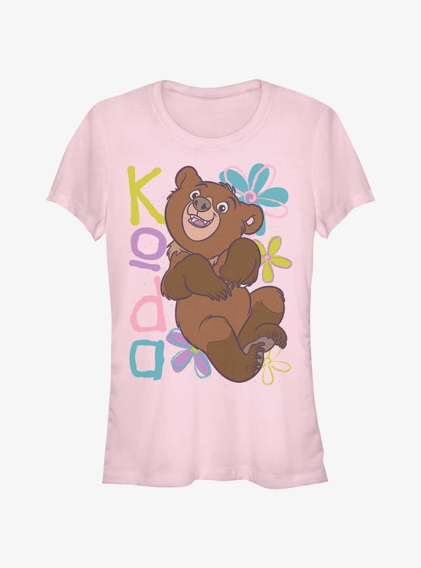 Disney Brother Bear Flower Power Koda Girls T-Shirt, LIGHT PINK, hi-res
