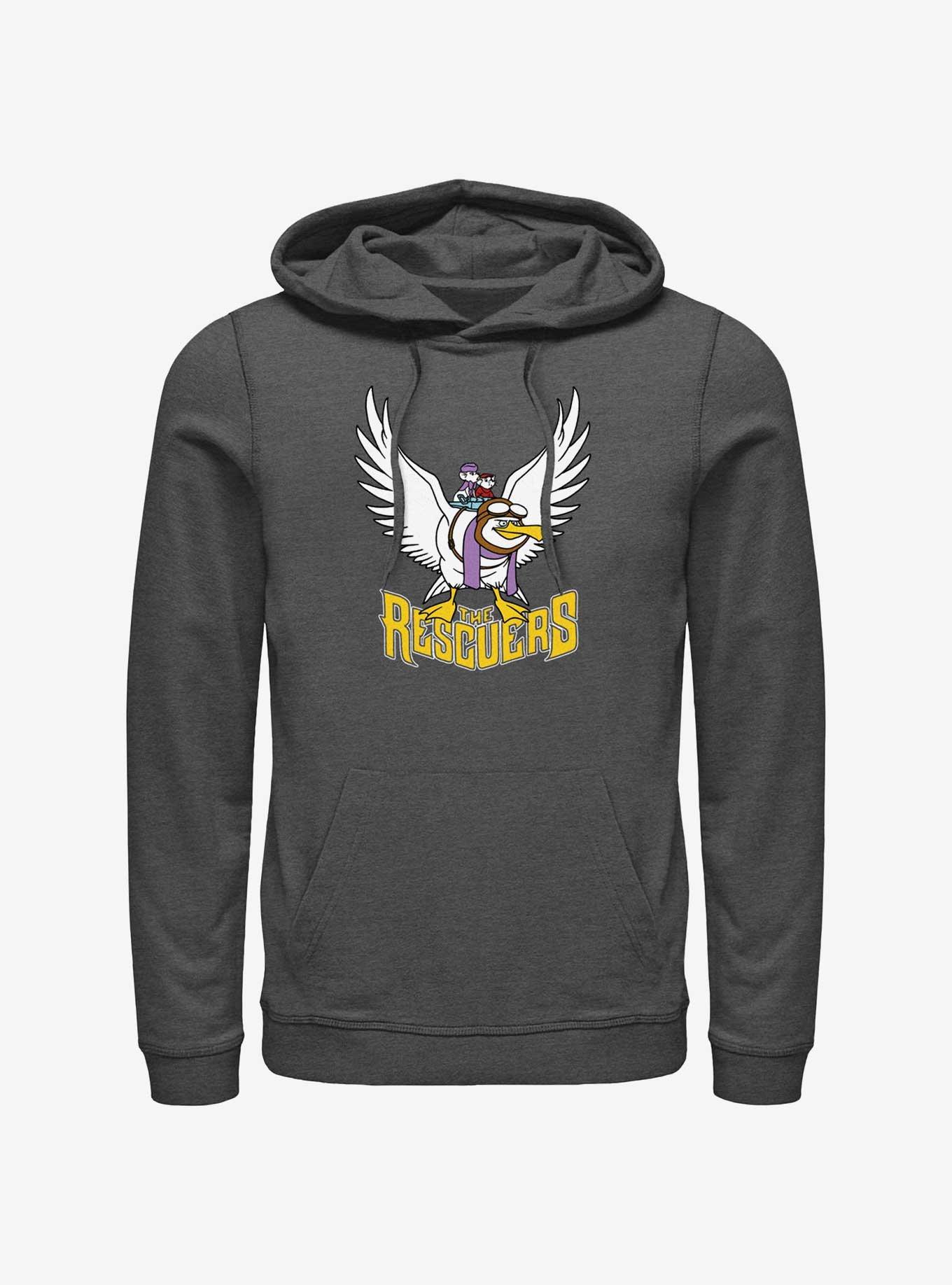 Disney The Rescuers Down Under Flight of the Orville Hoodie, CHAR HTR, hi-res