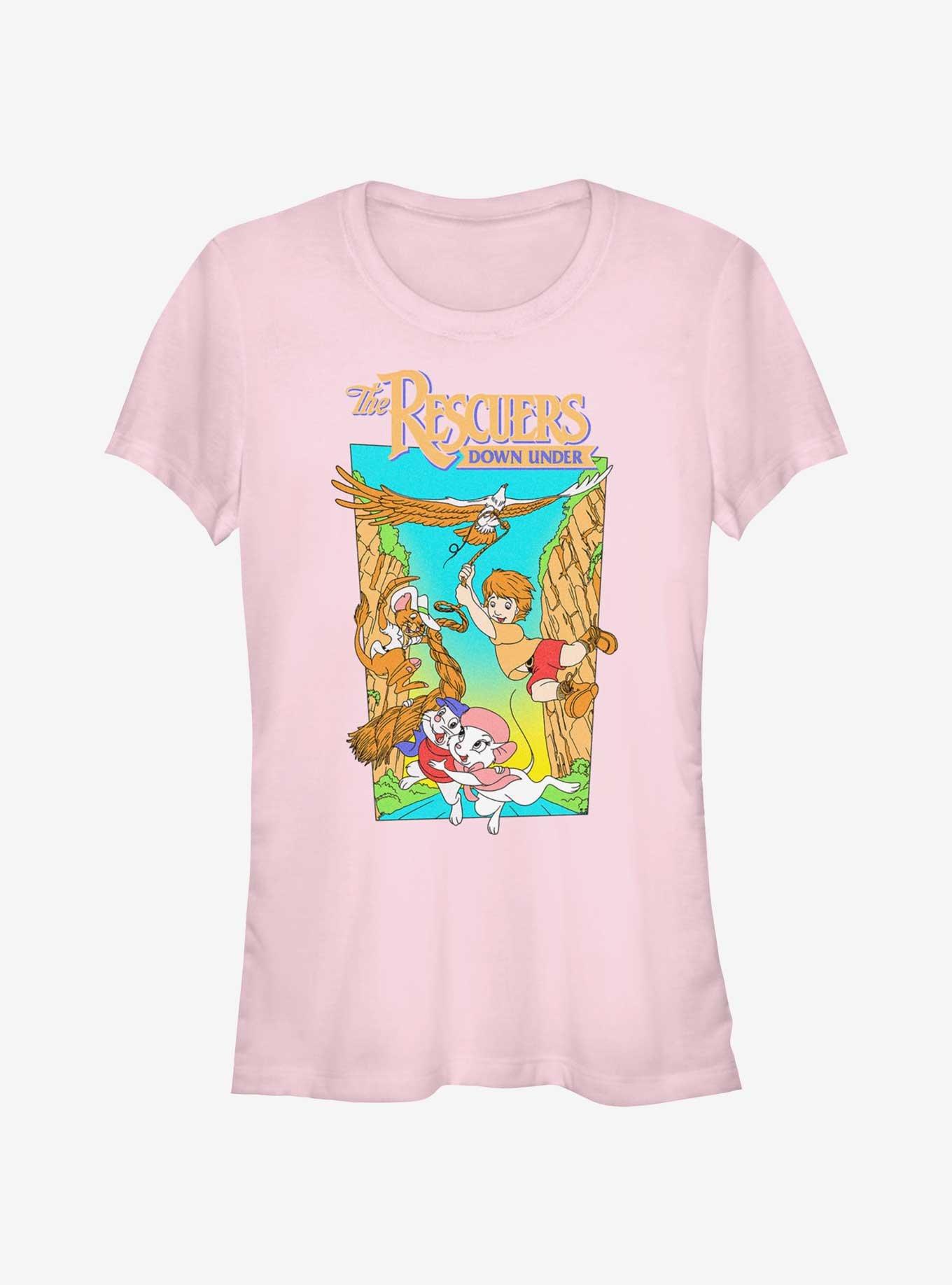 Disney The Rescuers Down Under Adventure Poster Girls T-Shirt, , hi-res