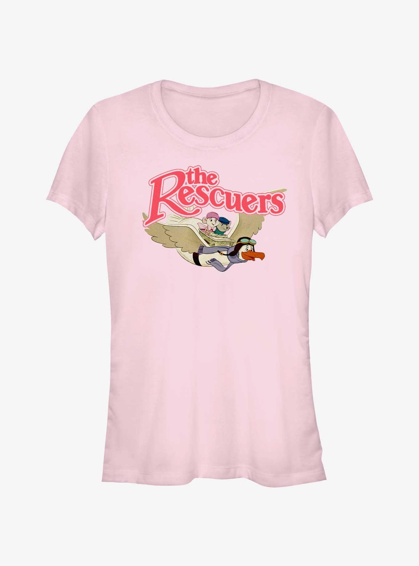 Disney The Rescuers Down Under Bernard and Bianca Flyby Girls T-Shirt, , hi-res