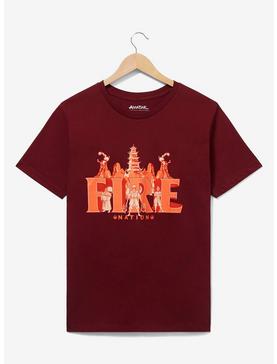 Avatar: The Last Airbender Tonal Fire Nation Portrait T-Shirt - BoxLunch Exclusive, , hi-res