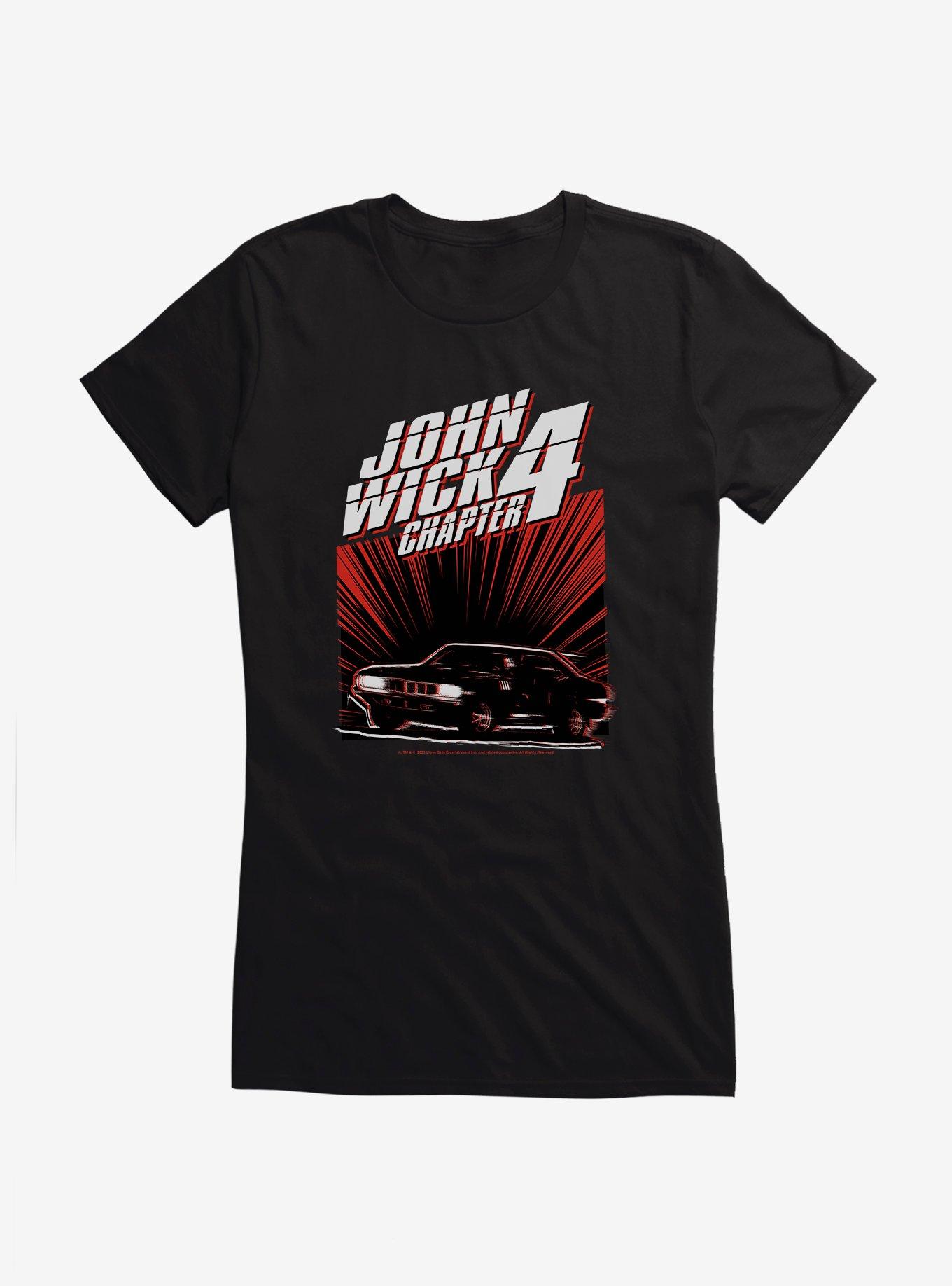 John Wick: Chapter 4 Car Chase Girls T-Shirt