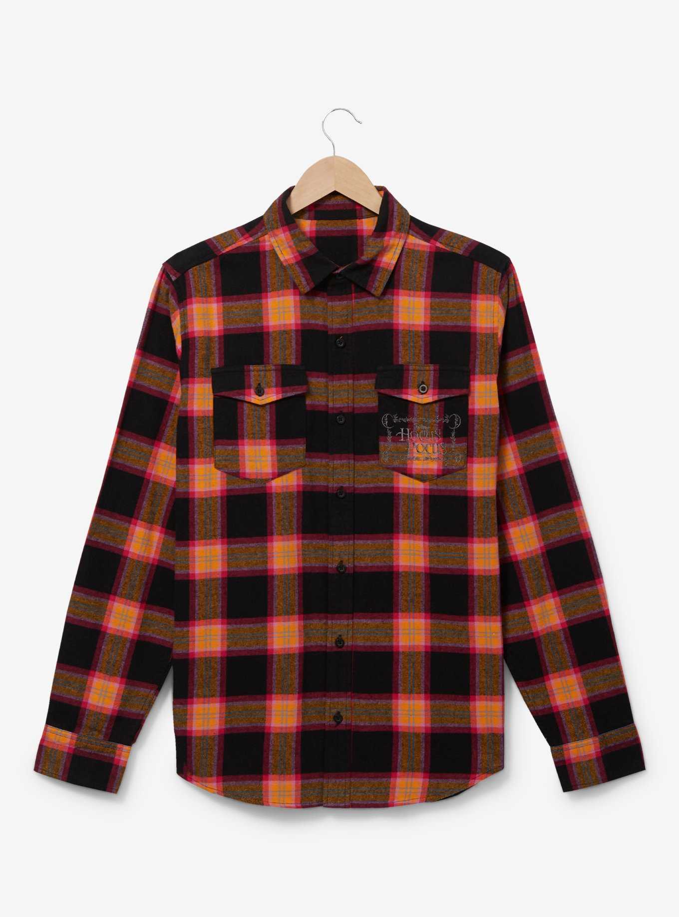 Disney Hocus Pocus The Sanderson Sisters Flannel - BoxLunch Exclusive, , hi-res