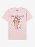Bee and Puppycat Character Portrait Women's T-Shirt - BoxLunch Exclusive, LIGHT PINK, hi-res