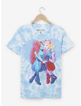 DC Comics Harley Quinn & Poison Ivy Heart Tie-Dye T-Shirt - BoxLunch Exclusive, , hi-res
