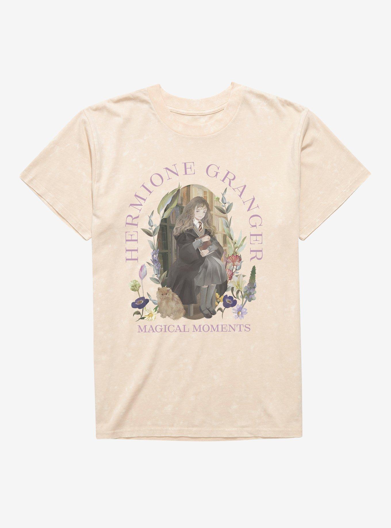 Harry Potter Hermione Granger Magical Moments T-Shirt, NATURAL MINERAL WASH, hi-res