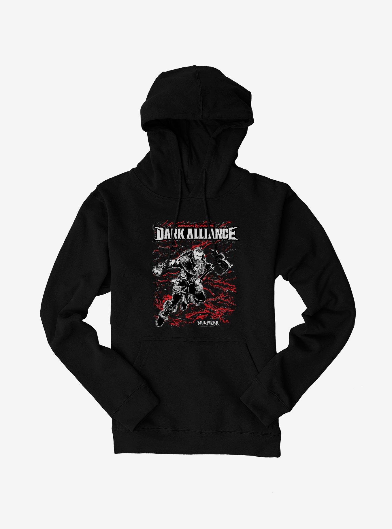 Dungeons & Dragons Dark Alliance Wulfgar Hoodie, BLACK, hi-res