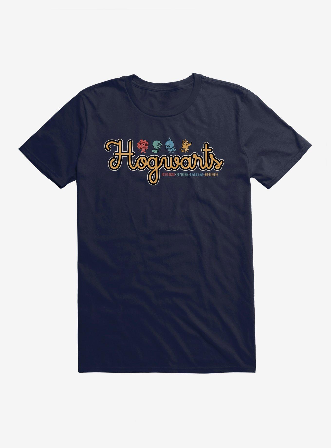 Harry Potter Hogwarts House Cursive Logo T-Shirt, , hi-res