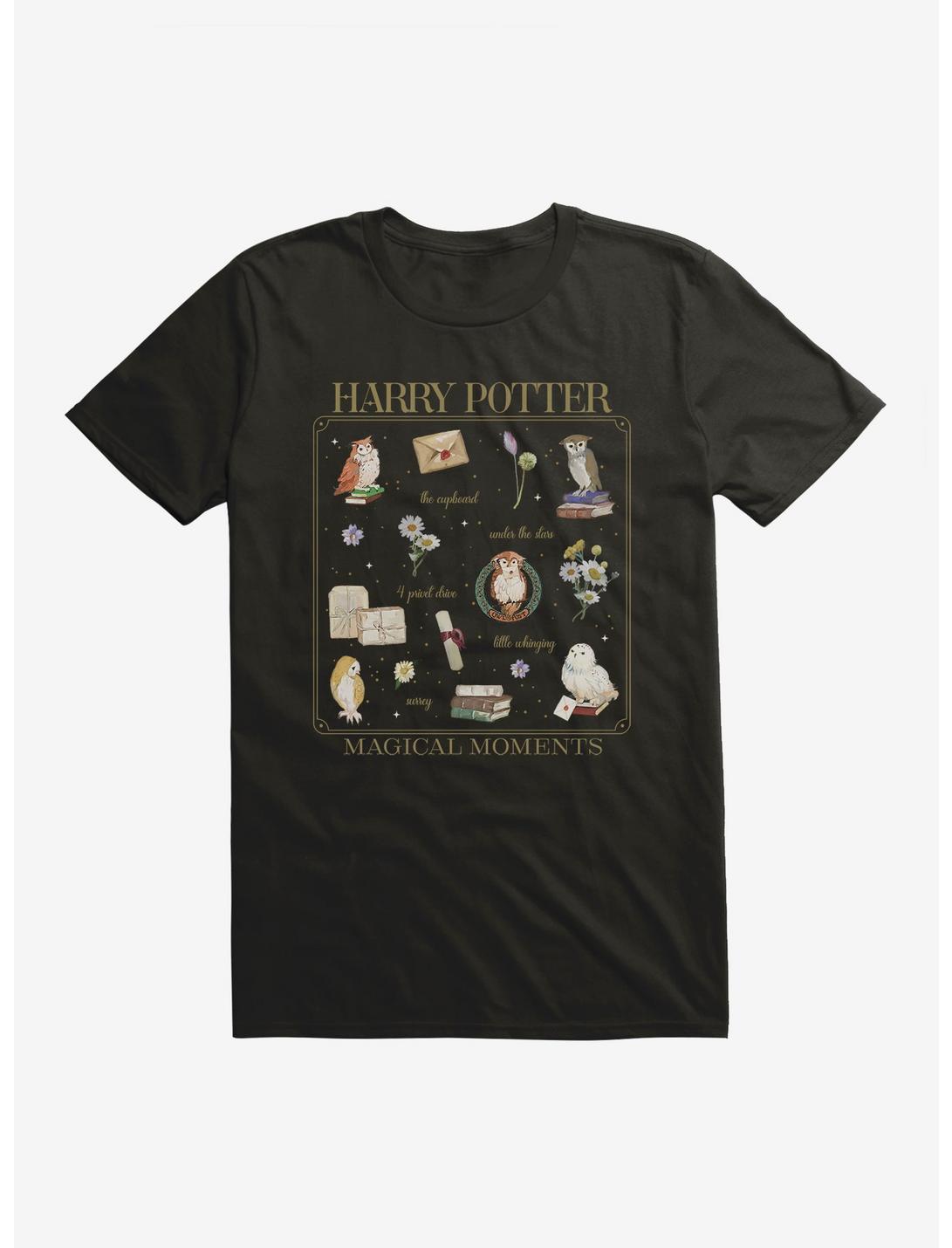 Harry Potter Owls Magical Moments T-Shirt, BLACK, hi-res