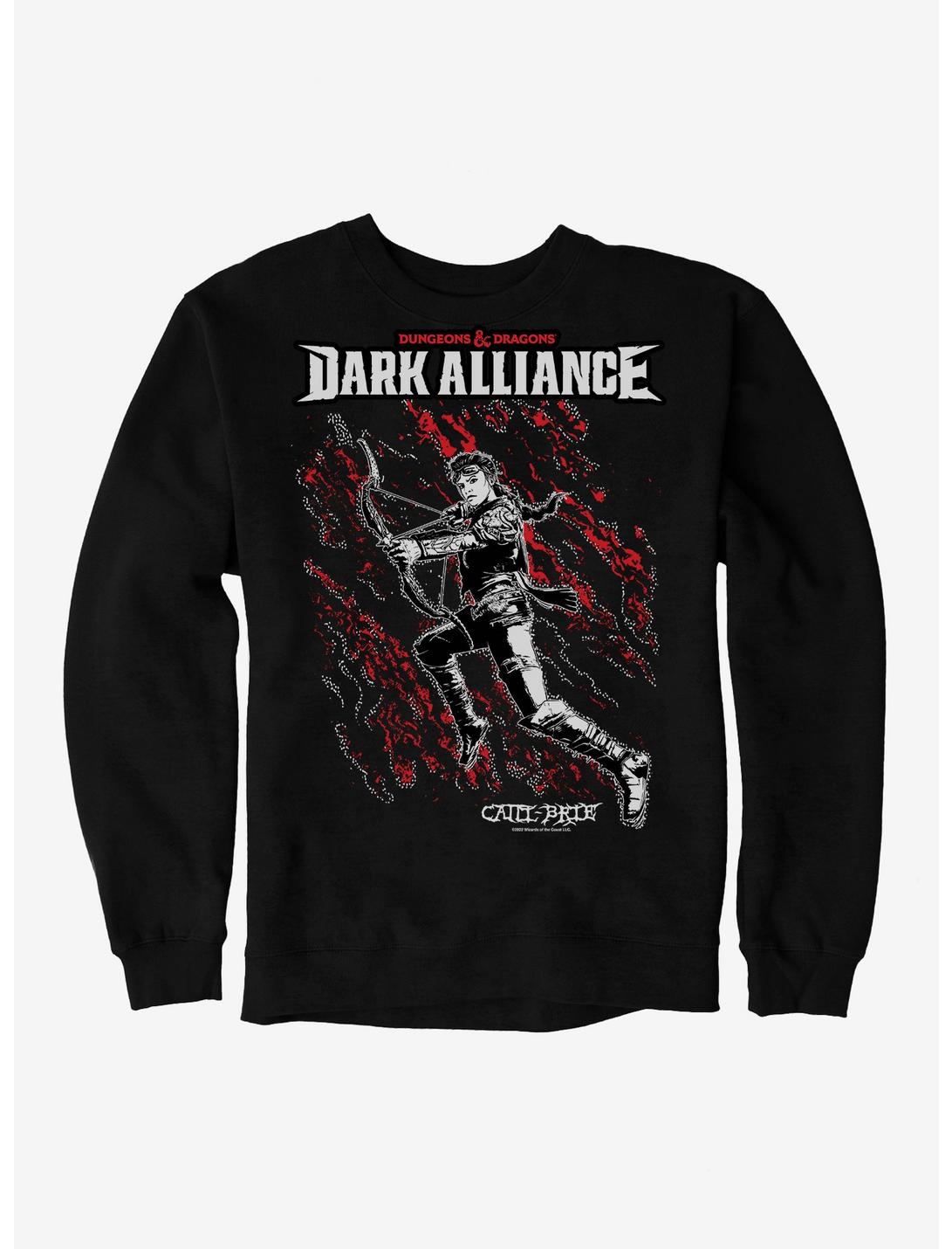 Dungeons & Dragons Dark Alliance Catti-Brie Sweatshirt, BLACK, hi-res