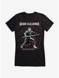 Dungeons & Dragons Dark Alliance Drizzt Girls T-Shirt, BLACK, hi-res