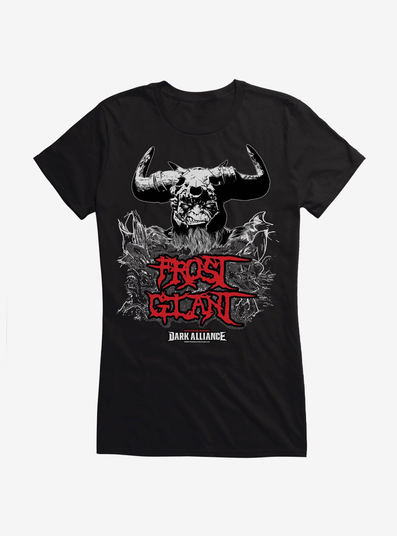 Dungeons & Dragons Dark Alliance Frost Giant Girls T-Shirt, BLACK, hi-res