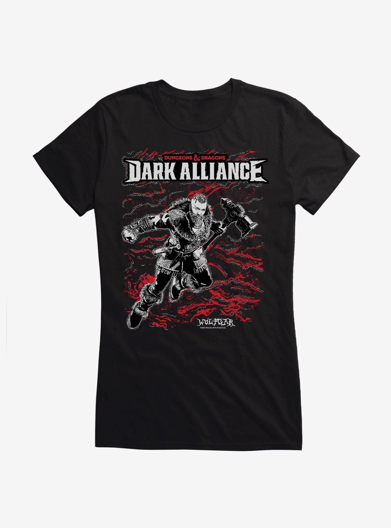 THRDLESS Dungeons & Dragons Dark Alliance Wulfgar Girls T-Shirt