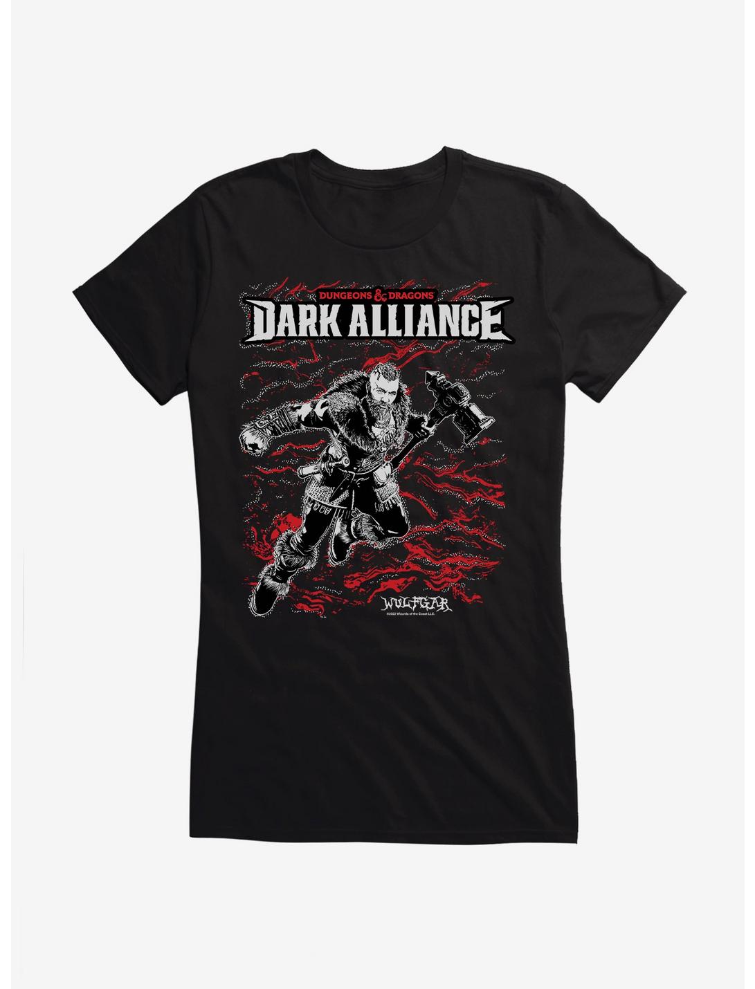 Dungeons & Dragons Dark Alliance Wulfgar Girls T-Shirt, BLACK, hi-res
