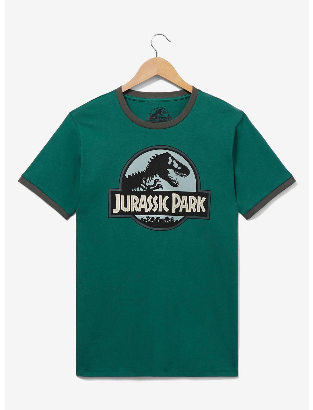 Jurassic Park Logo Ringer T-Shirt, MULTI, hi-res