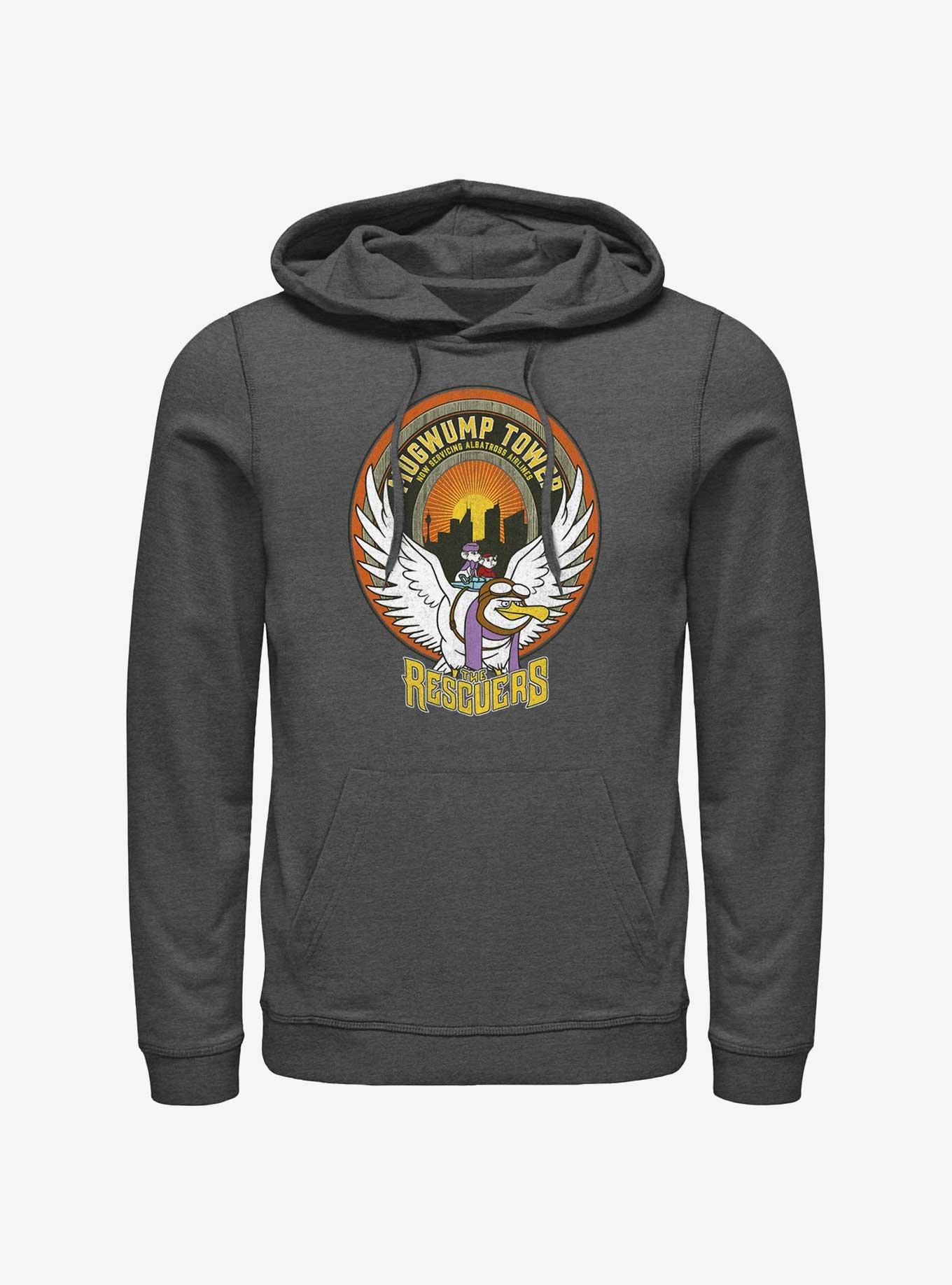 Disney The Rescuers Down Under Mugwump Tower Badge Hoodie