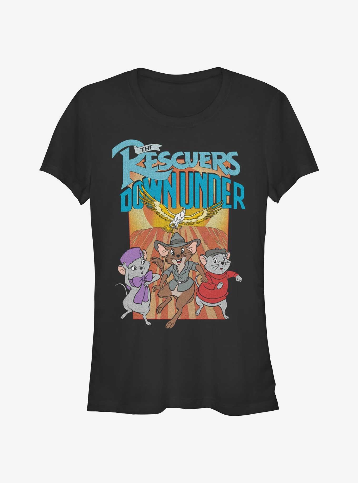 Disney the Rescuers Down Under Flight of Marahute Girls T-Shirt