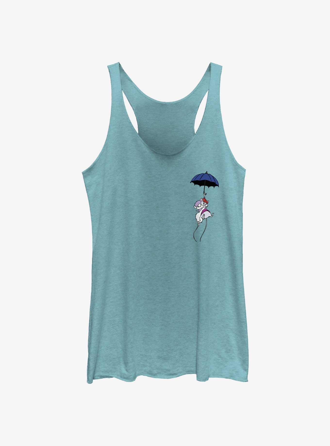 Disney The Rescuers Down Under Under My Umbrella Girls Tank, TAHI BLUE, hi-res