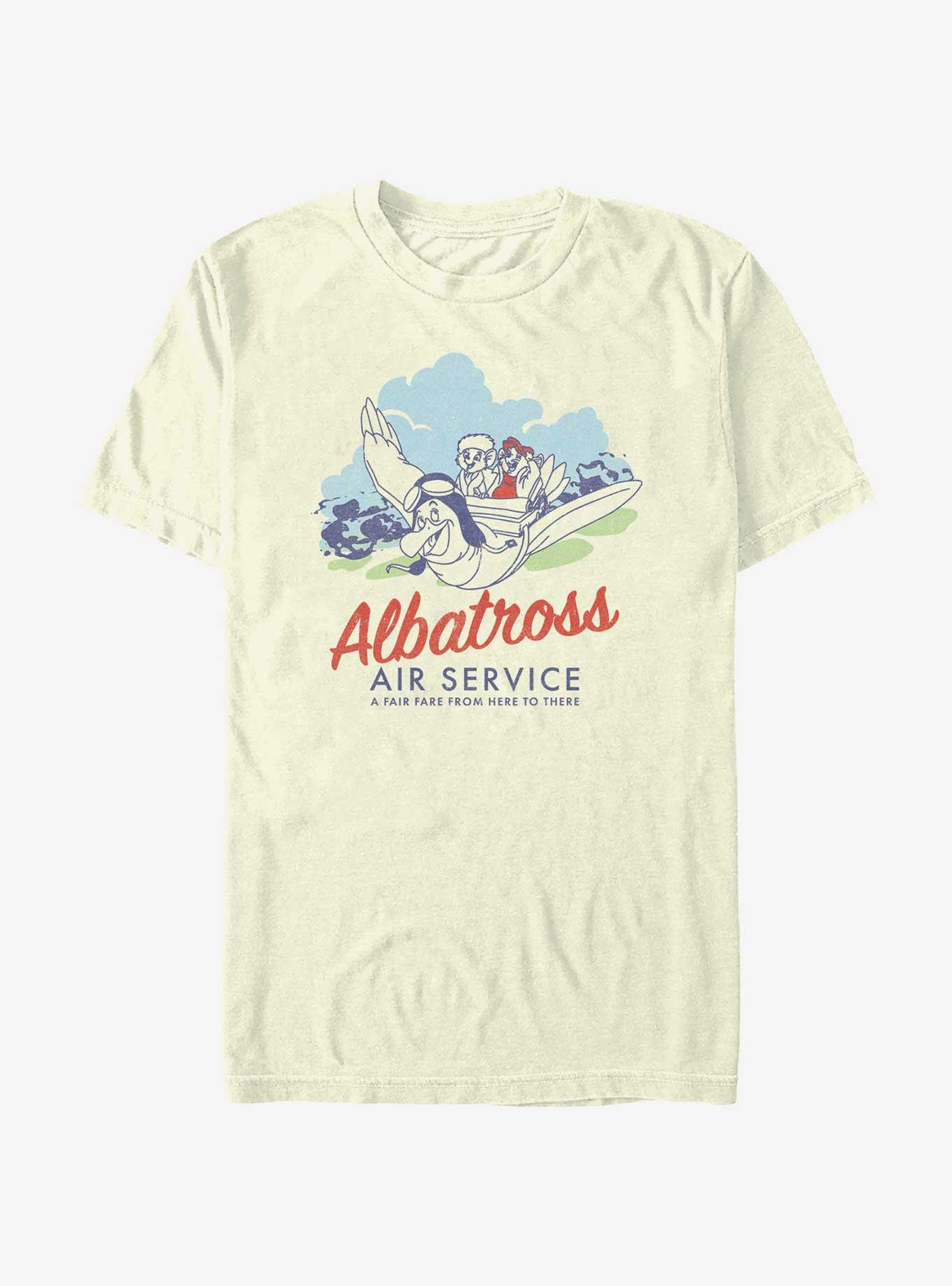 Disney The Rescuers Down Under Albatross Air Service T-Shirt, NATURAL, hi-res