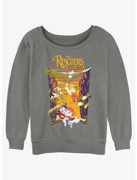 Disney The Rescuers Down Under National Park Rescue Girls Slouchy Sweatshirt, , hi-res