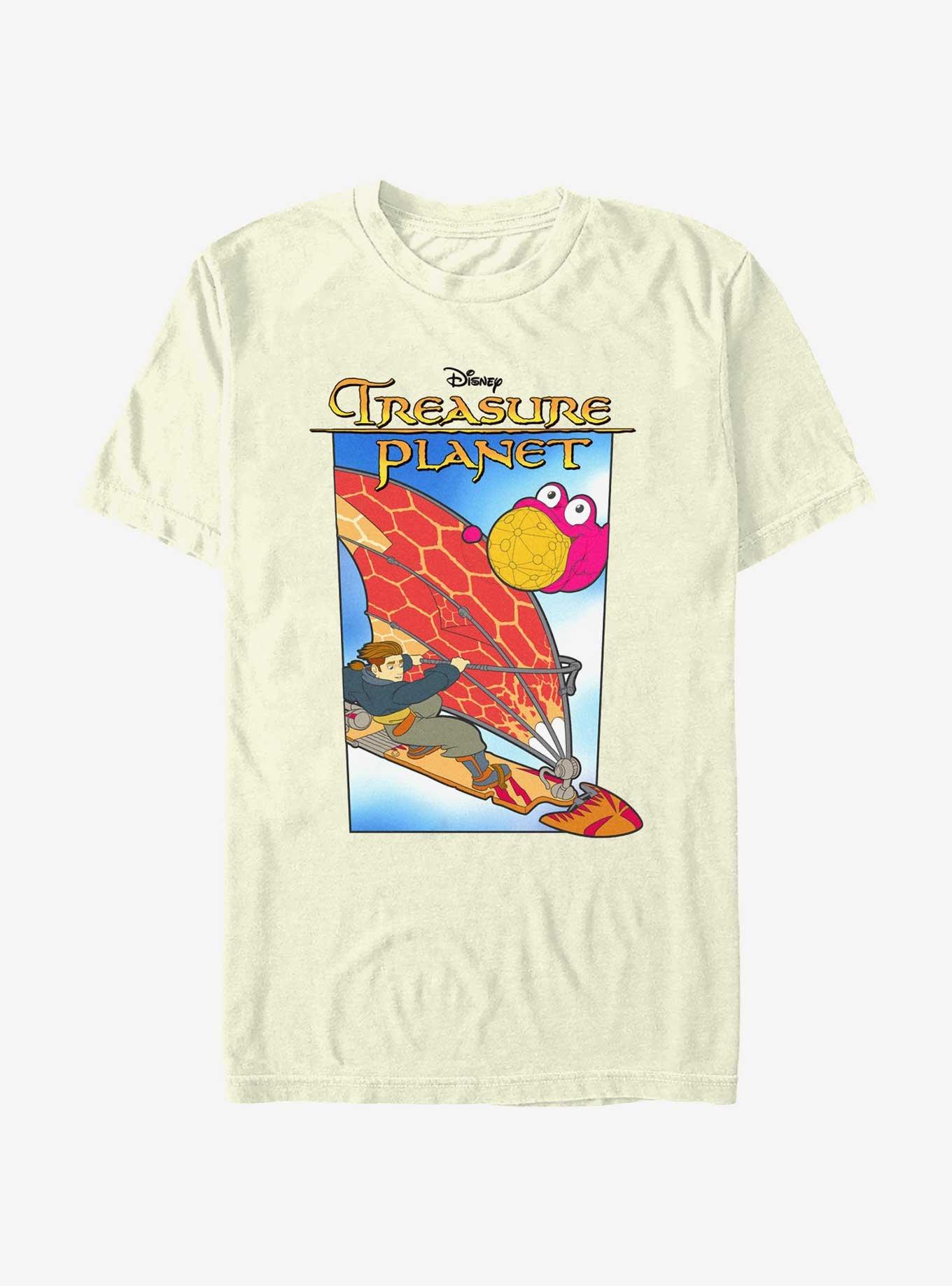 Disney Treasure Planet Jim Hawkins Solar Surfer Poster T-Shirt Hot Topic Web Exclusive, , hi-res