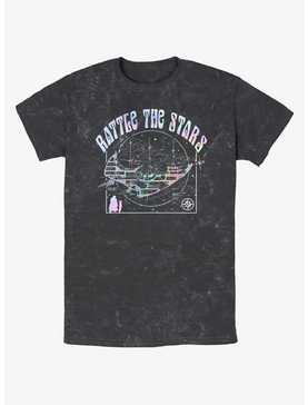 Disney Treasure Planet Rattle The Stars Argentum Ship Schematics Mineral Wash T-Shirt, , hi-res