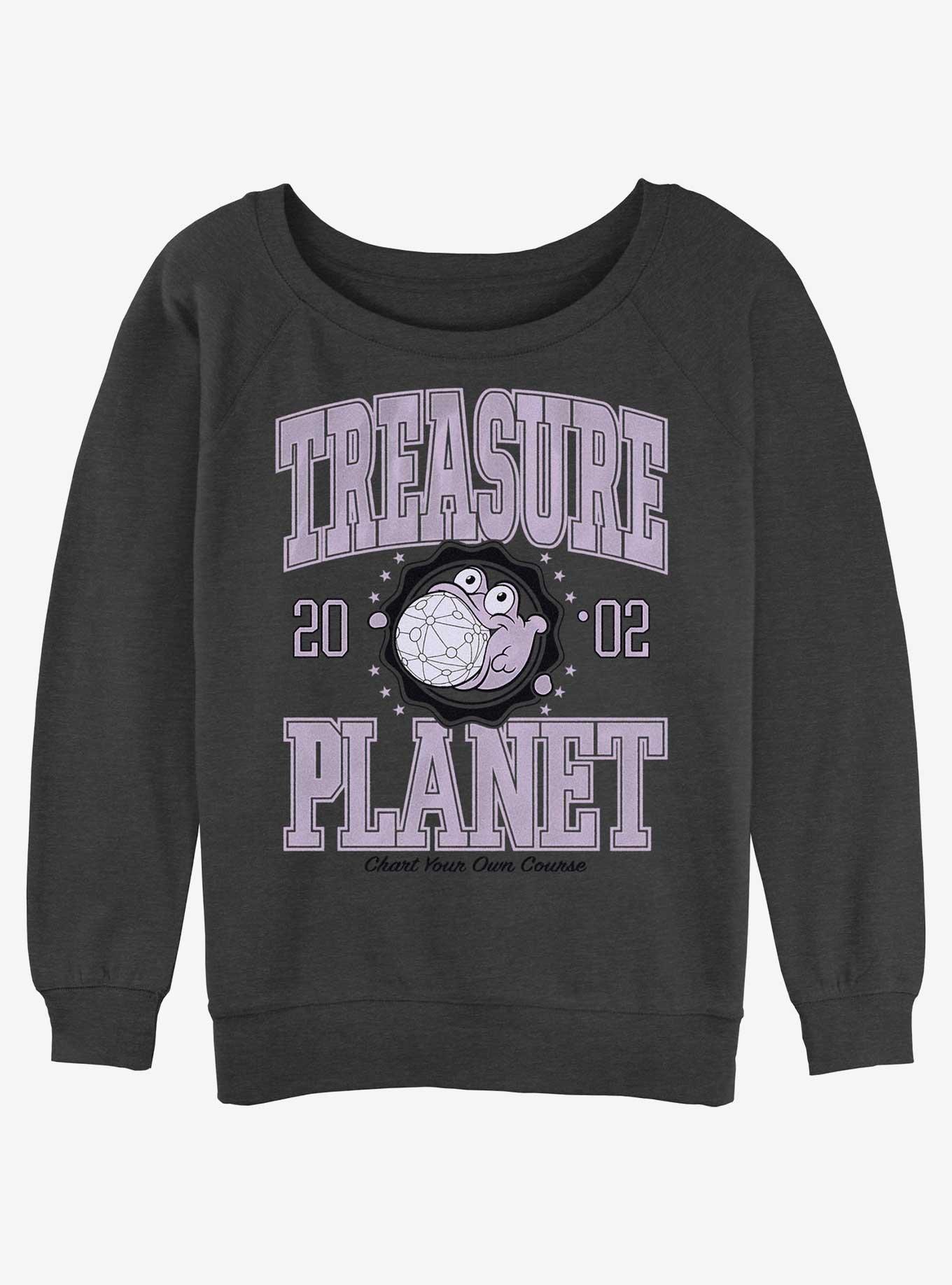 Disney Treasure Planet Morph Collegiate Girls Slouchy Sweatshirt, , hi-res