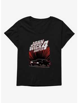 John Wick: Chapter 4 Car Chase Womens T-Shirt Plus Size, , hi-res