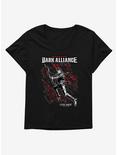 Dungeons & Dragons Dark Alliance Catti-Brie Womens T-Shirt Plus Size, BLACK, hi-res
