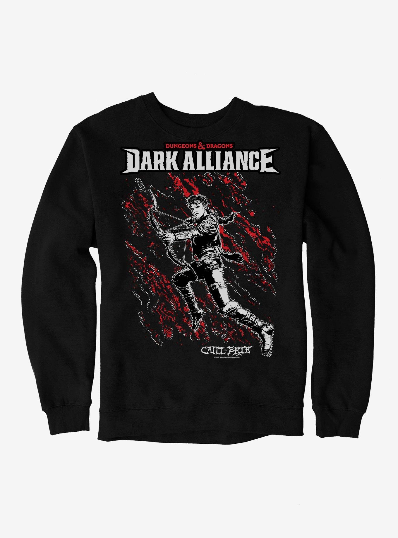 Dungeons & Dragons Dark Alliance Catti-Brie Sweatshirt, BLACK, hi-res