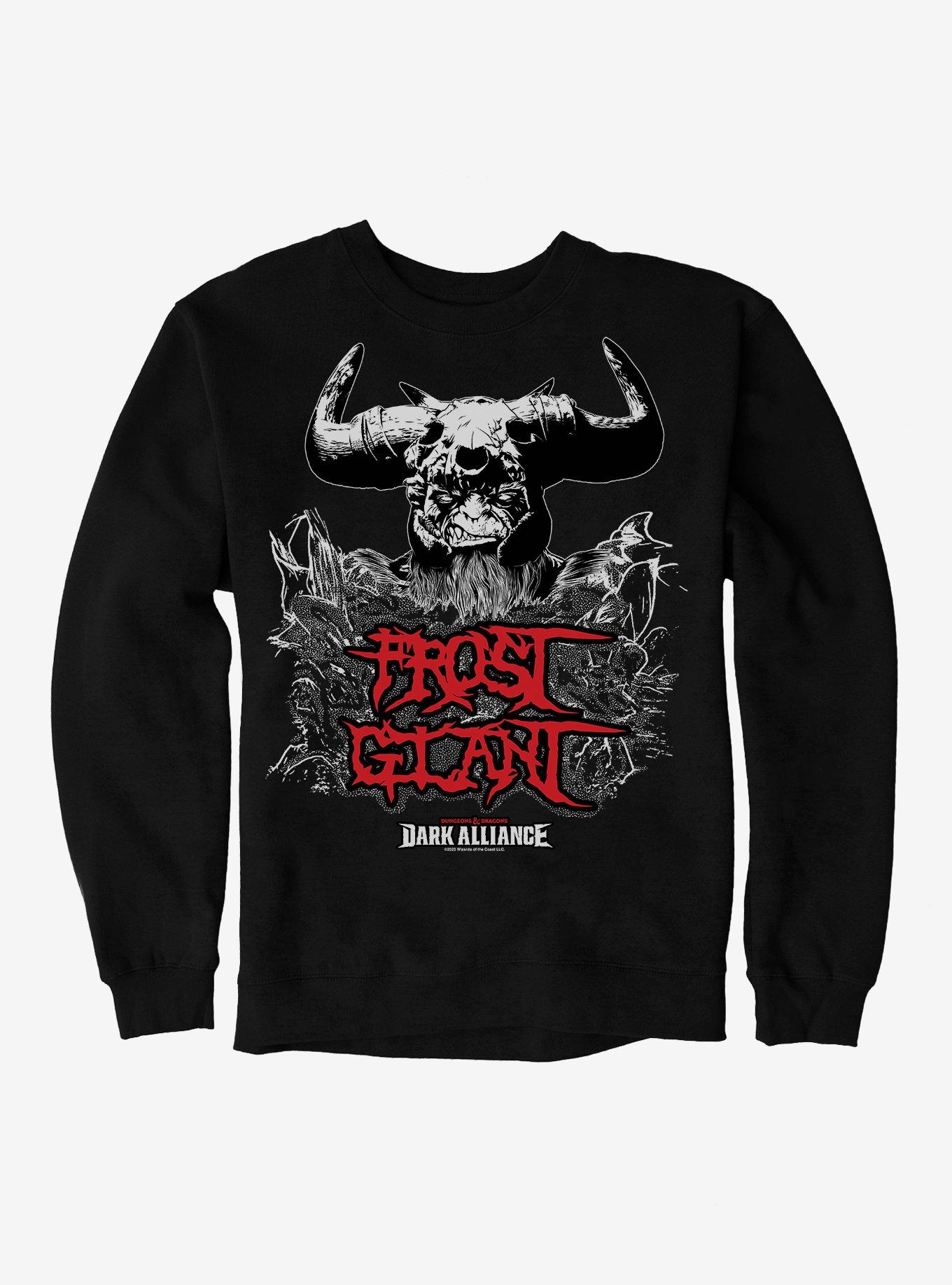 Dungeons & Dragons Dark Alliance Frost Giant Sweatshirt, BLACK, hi-res
