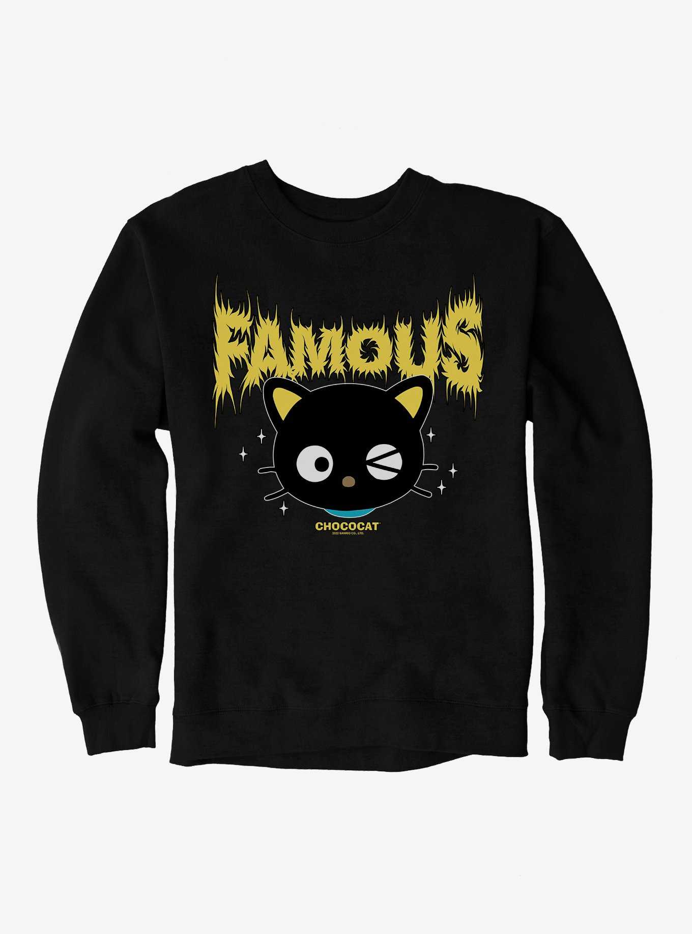 Chococat Famous Metal Font Sweatshirt, , hi-res