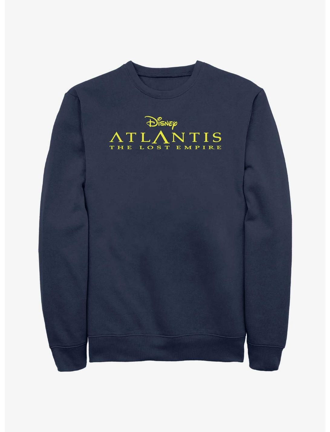 Disney Atlantis: The Lost Empire Logo Sweatshirt, NAVY, hi-res