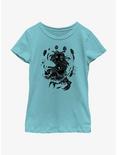 Disney Atlantis: The Lost Empire Kida Heart of Atlantis Youth Girls T-Shirt, TAHI BLUE, hi-res