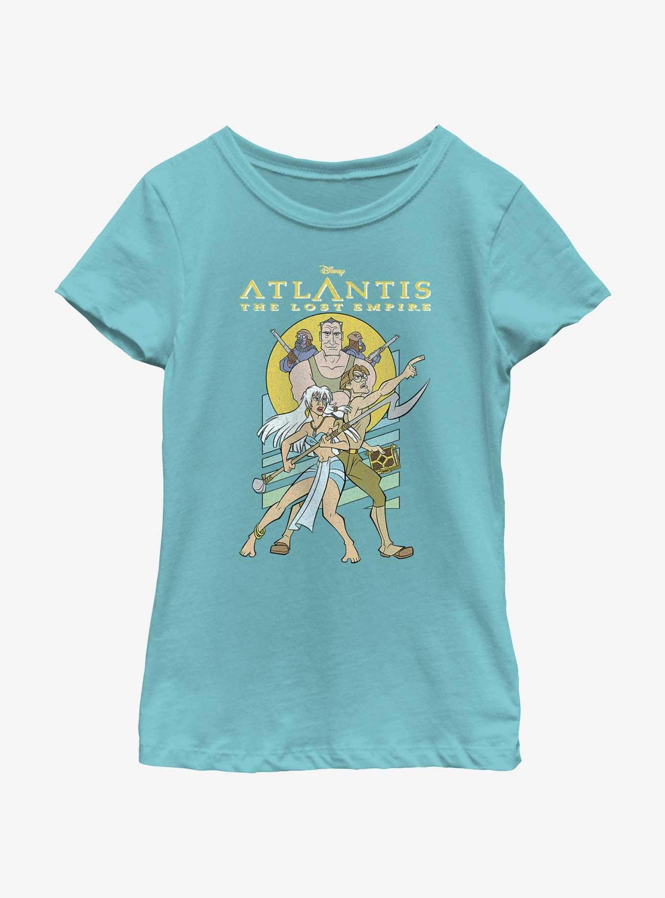 Disney Atlantis: The Lost Empire Protectors Kida and Milo Youth Girls T-Shirt, , hi-res
