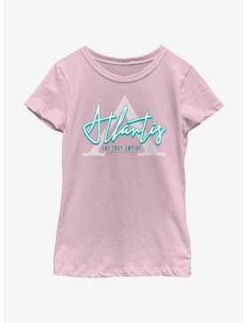 Disney Atlantis: The Lost Empire Symbol Logo Youth Girls T-Shirt, , hi-res