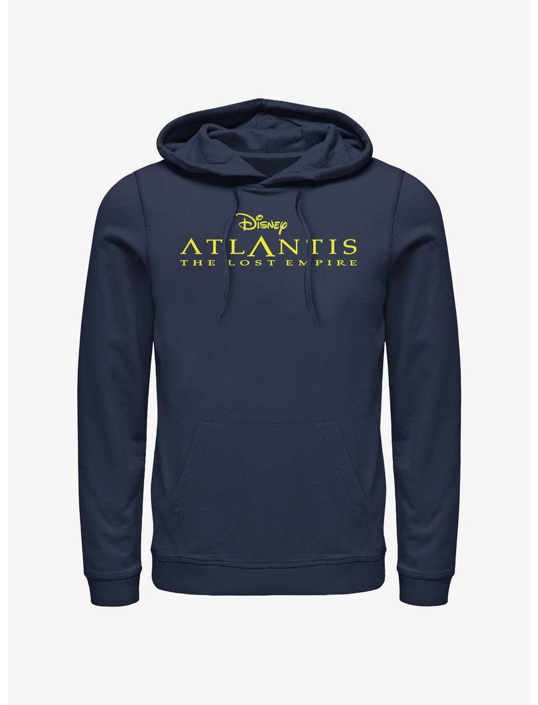 Disney Atlantis: The Lost Empire Logo Hoodie, NAVY, hi-res