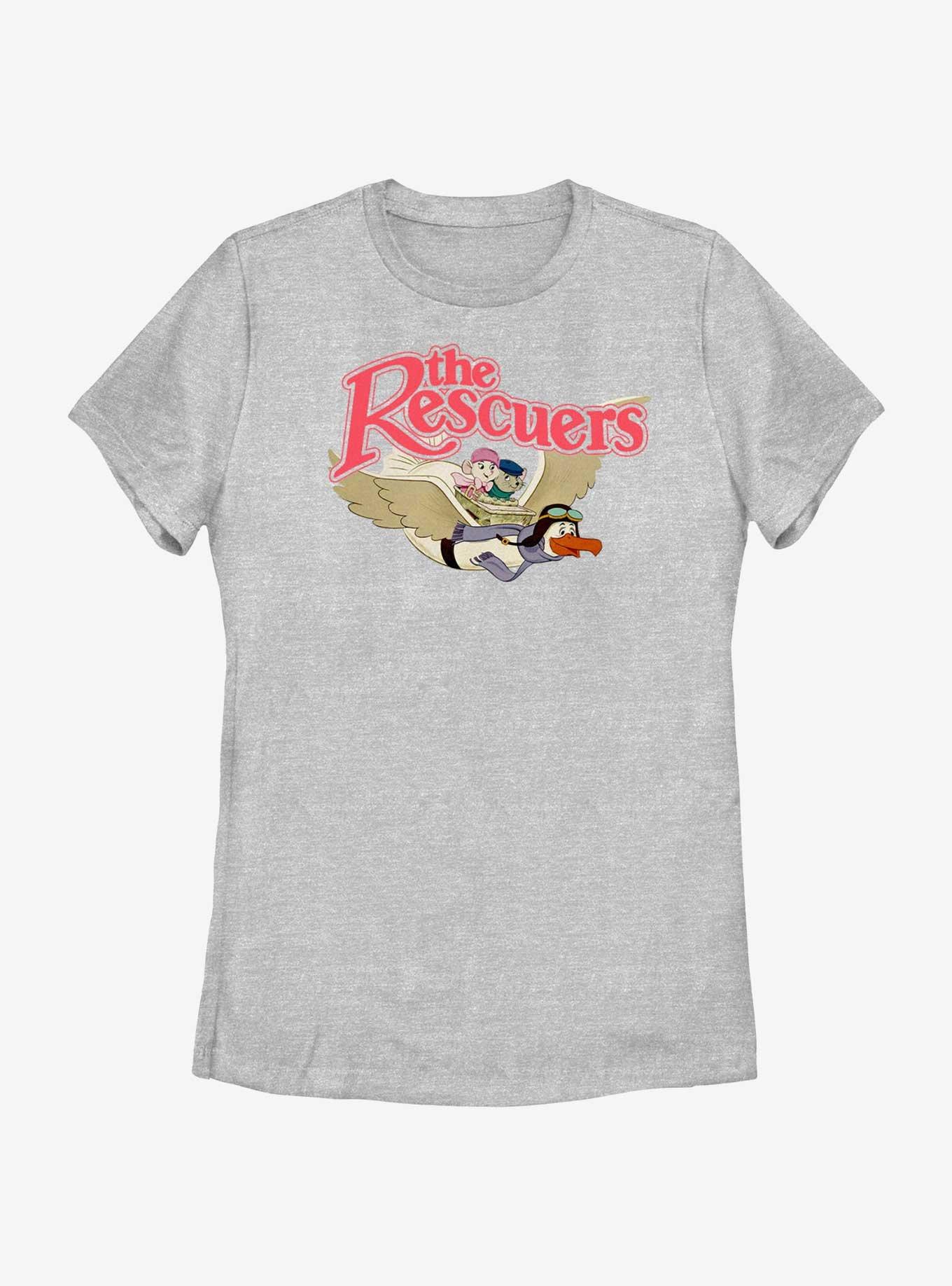 Disney The Rescuers Down Under Bernard and Bianca Flyby Womens T-Shirt, , hi-res