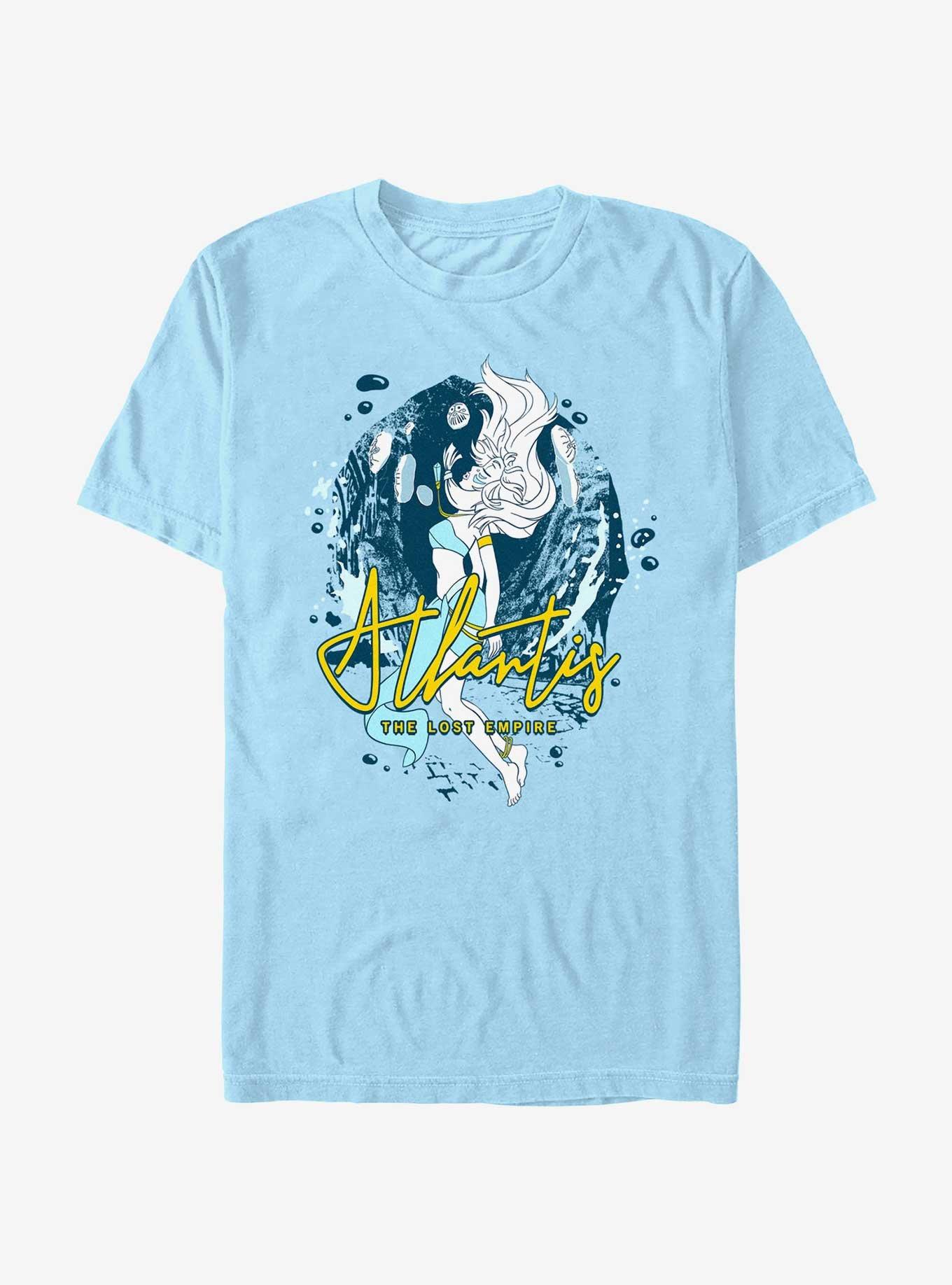 Disney Atlantis: The Lost Empire Queen Kida Rising T-Shirt, LT BLUE, hi-res