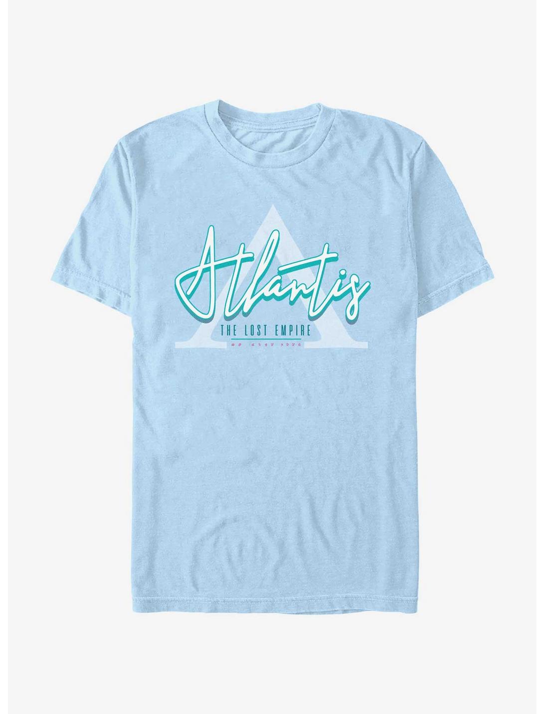 Disney Atlantis: The Lost Empire Symbol Logo T-Shirt, LT BLUE, hi-res