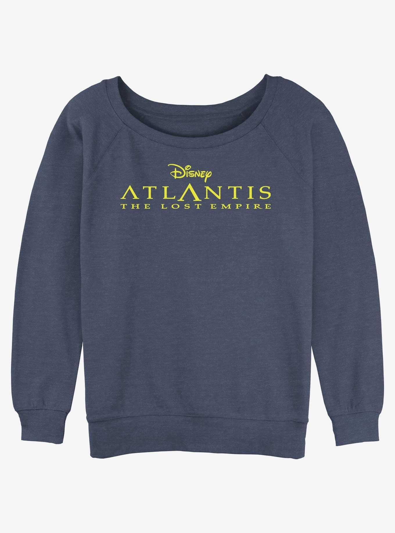 Disney Atlantis: The Lost Empire Logo Womens Slouchy Sweatshirt, , hi-res